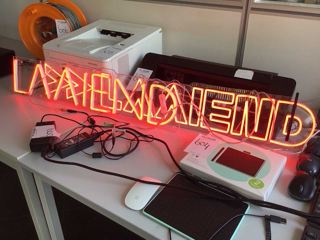 Neonverlichting (2x) - afbeelding 2 van  3