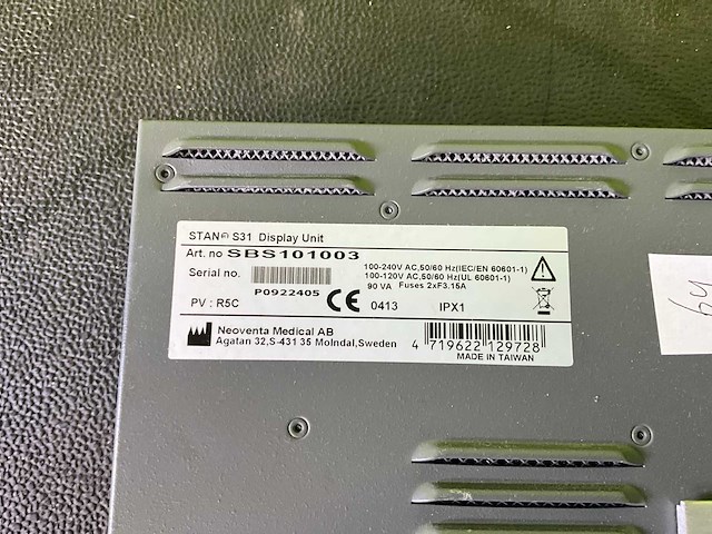 Neoventa stan s31 patiëntmonitor - afbeelding 7 van  7