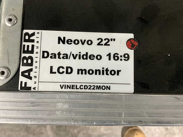 Neovo 22” data/video lcd monitor (13x) - afbeelding 6 van  7
