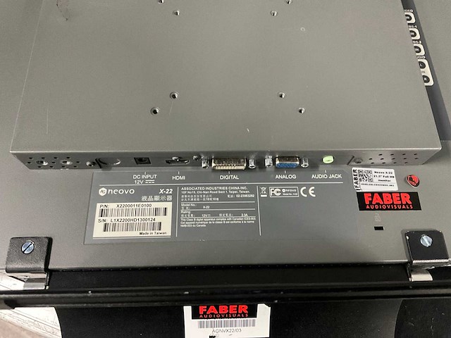 Neovo monitor (11x) - afbeelding 12 van  16