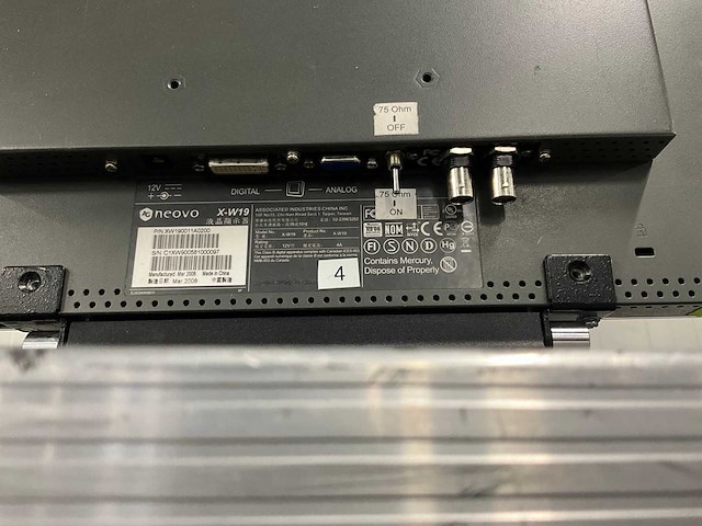 Neovo rx-w19 19” monitor (8x) - afbeelding 4 van  7