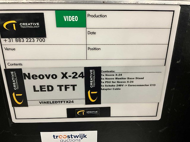 Neovo x-24 led tft monitor (3x) - afbeelding 2 van  10