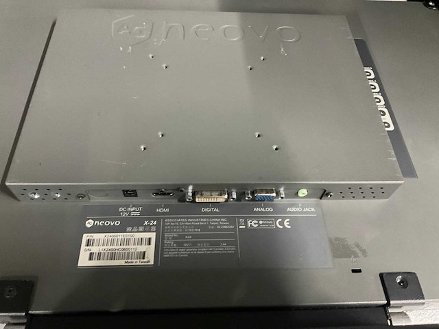 Neovo x-24 led tft monitor (3x) - afbeelding 8 van  10