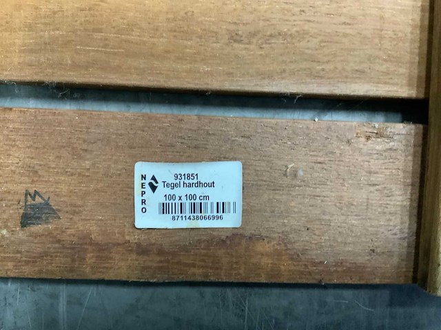 Nepro vlonderplank (6x) - afbeelding 2 van  2