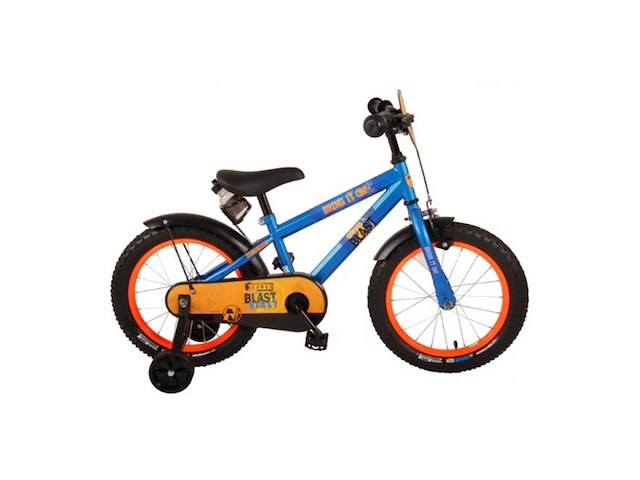 Nerf kinderfiets jongens 16 inch satin blue - afbeelding 2 van  4