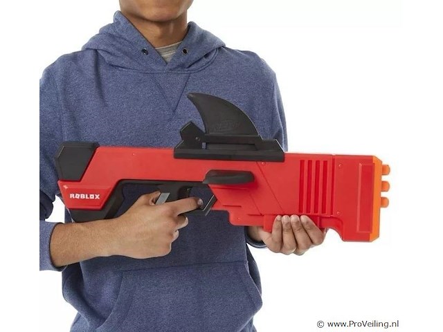 Nerf roblox mm2 shark seeker blaster – nieuw – zonder digitale code - afbeelding 3 van  3