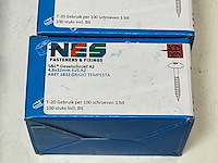 Nes isi rvs gevelschroeven (24x) - afbeelding 2 van  10
