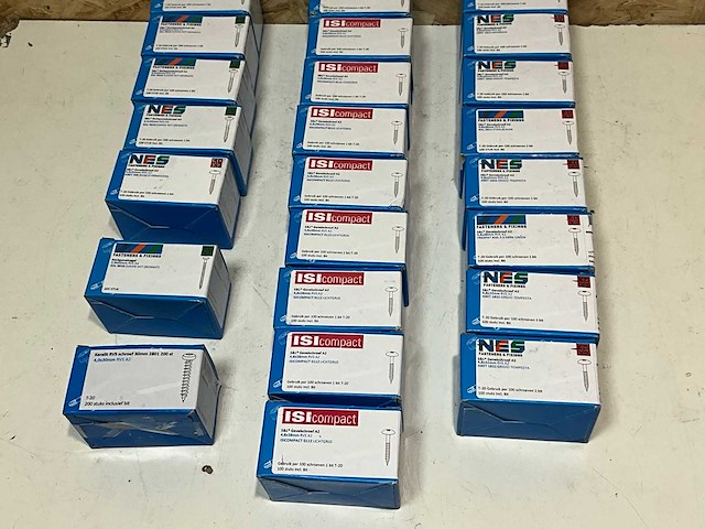 Nes isi rvs gevelschroeven (24x) - afbeelding 4 van  10