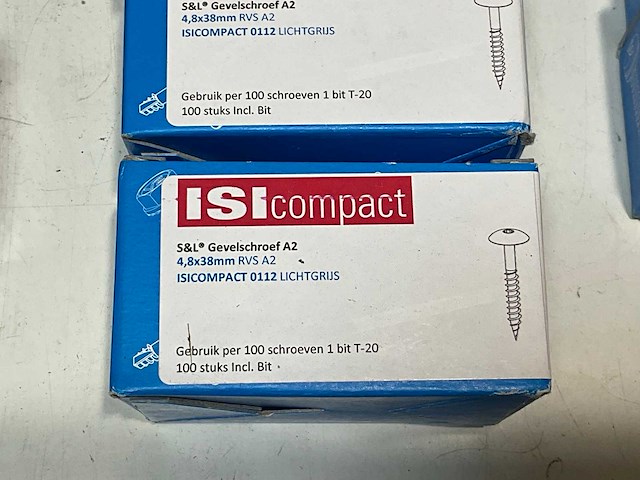 Nes isi rvs gevelschroeven (24x) - afbeelding 9 van  10