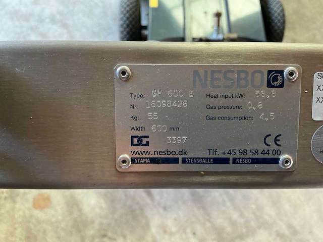 Nesbo cf600e onkruidbrander - afbeelding 7 van  10