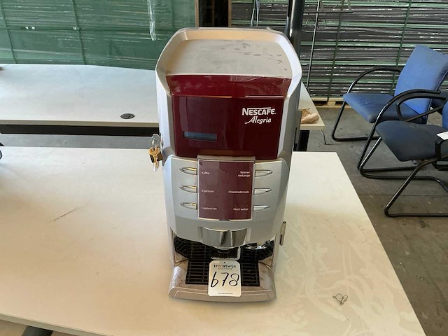 Nescafe alegria warme drankenautomaat - afbeelding 2 van  6