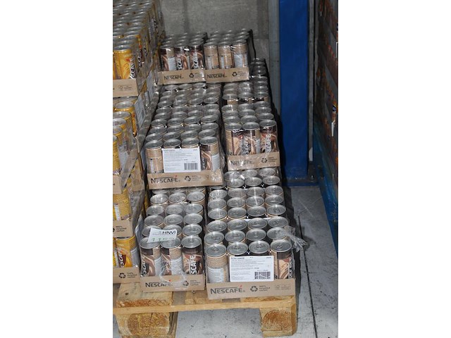 Nescafe cappuccino 276 blikken met tht 8-2026. bod is inclusief 41,40 euro statiegeldwaarde - afbeelding 2 van  2