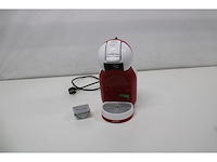 Nescafe dolce gusto mini me de'longhi edg305.wr koffiecapsulemachine wit en rood - afbeelding 4 van  5