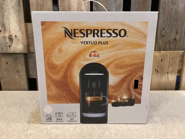 Nespresso - vertuo plus deluxe round - koffiemachine - afbeelding 1 van  4