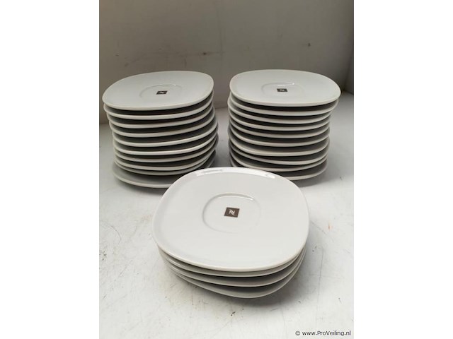 Nespresso espressokopjes en borden - afbeelding 5 van  5