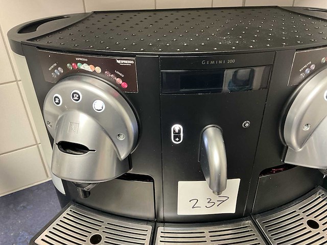 Nespresso gemini 200 koffiemachine - afbeelding 3 van  3