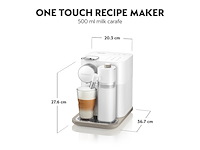 Nespresso gran lattissima en640.w koffiecapsulemachine met automatisch melksysteem wit - afbeelding 3 van  5