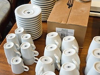 Nespresso kopjes - 72 stuks & theeglazen - 11 stuks - afbeelding 1 van  3