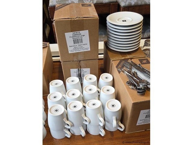 Nespresso kopjes - 72 stuks & theeglazen - 11 stuks - afbeelding 2 van  3