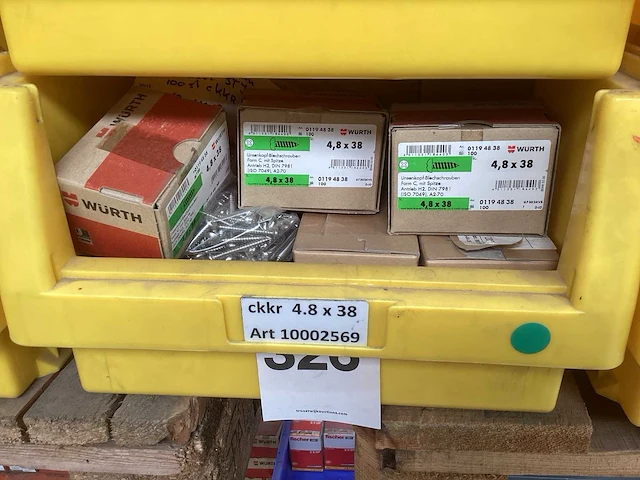 Nestinox, würth partij schroeven - afbeelding 9 van  25