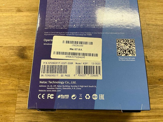Netac nt05k391f-002t-30gr 2tb - afbeelding 3 van  3