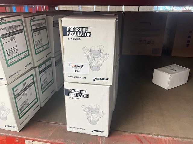 Netafim 2x4 2000 drukregelaars (pressure regulators) (6x) - afbeelding 1 van  3