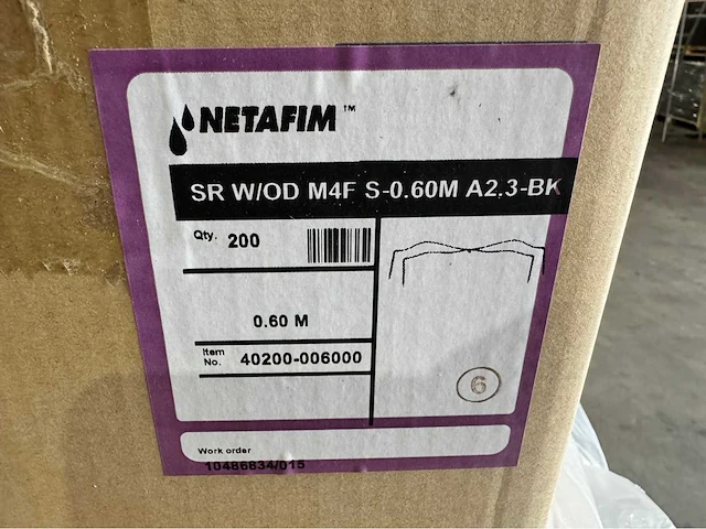 Netafim druppelaars (6400x) - afbeelding 8 van  9