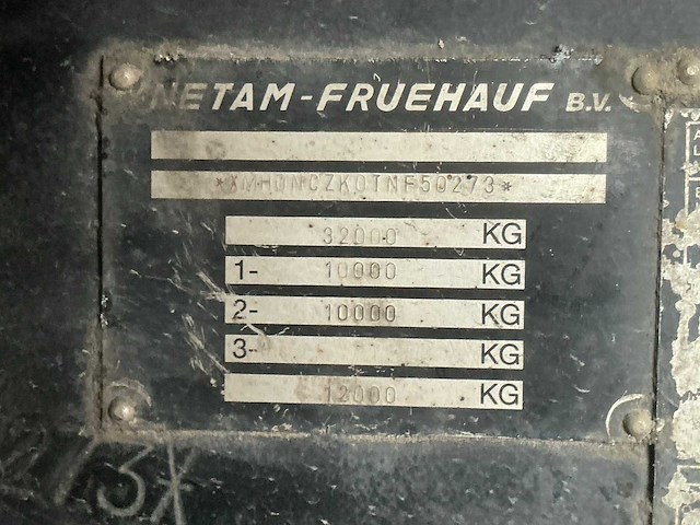 Netam-fruehauf/heering - 1996 - tp50n - oplegger (od-36-yz) - afbeelding 35 van  50