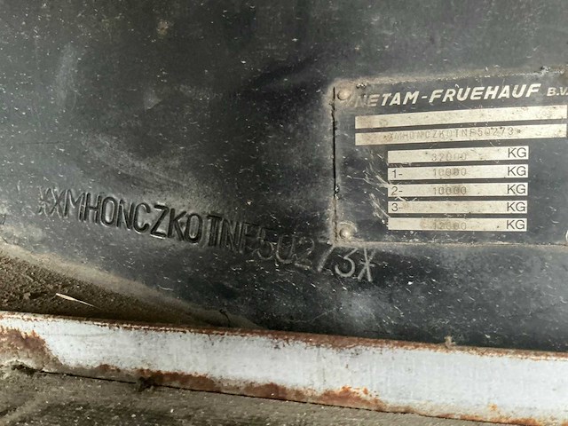 Netam-fruehauf/heering - 1996 - tp50n - oplegger (od-36-yz) - afbeelding 47 van  50