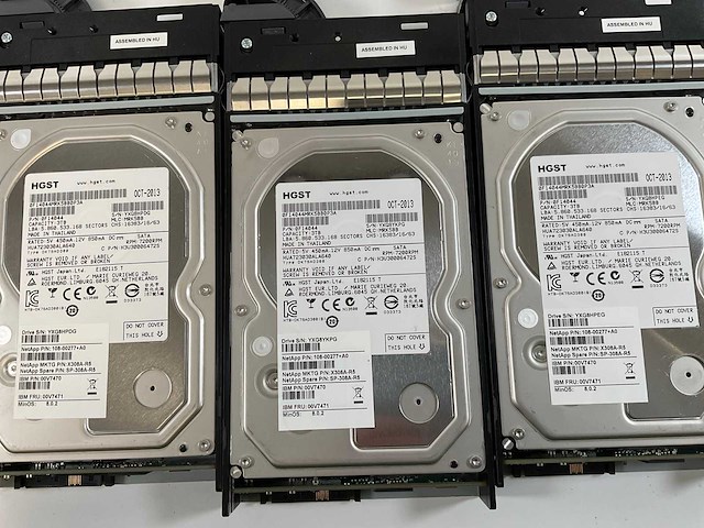 Netapp (d54346/naj-0801), 22x 3tb hdd(yhheyw4a) - 1x 3tb hdd(yxg8jujg) network attached storage - afbeelding 4 van  11