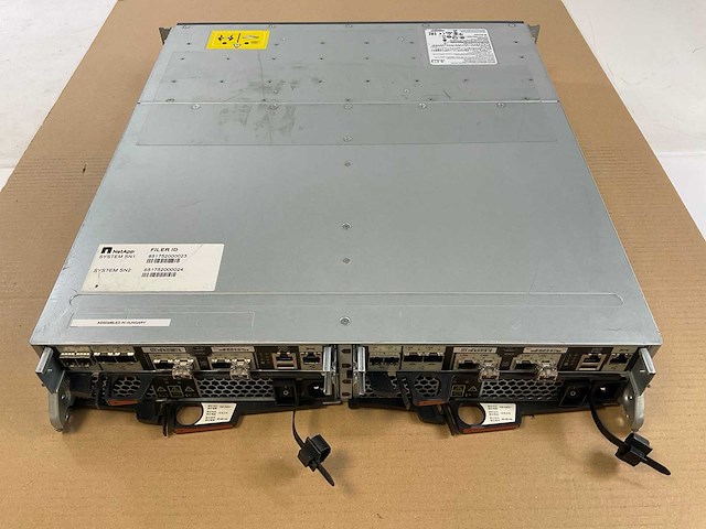 Netapp (naj-1501) - 24x 900 gb sas hybrid double controlller storage array - afbeelding 6 van  10