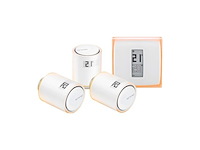 Netatmo pack slimme thermostaat + 3 slimme radiatorkranen - afbeelding 1 van  4