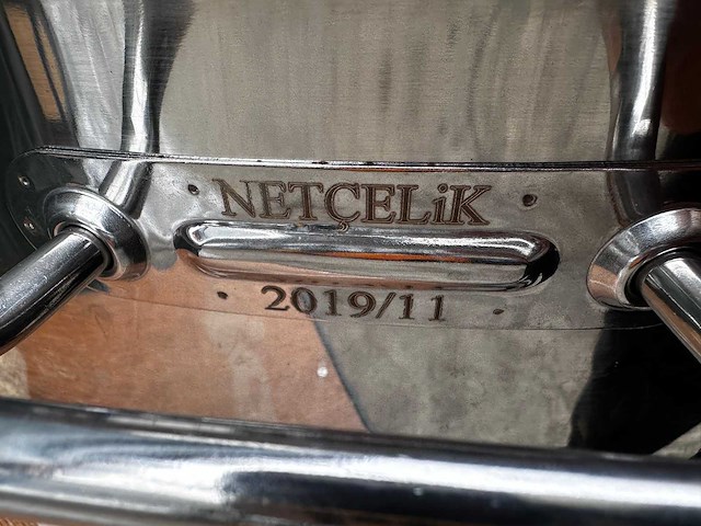 Netçelik 166l industriële pan - afbeelding 4 van  6