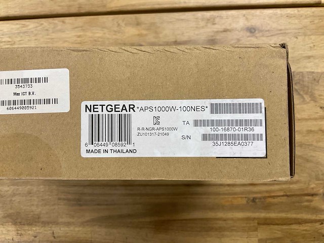 Netgear aps1000w-100nes voedingsbron - afbeelding 3 van  3