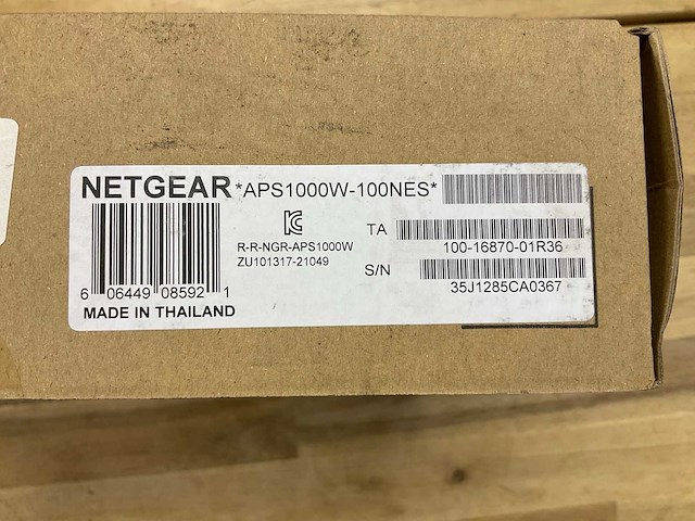 Netgear aps1000w-100nes voedingsbron - afbeelding 2 van  2