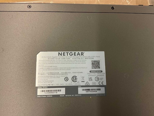Netgear business ms510txm-100eus (3x) - afbeelding 5 van  5
