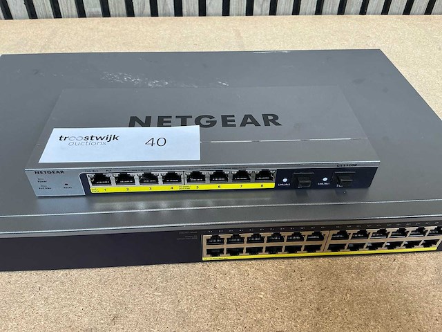 Netgear gs724tp / gs110tp switch (2x) - afbeelding 4 van  5