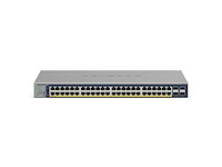 Netgear gs728tpv3 netwerkswitch poe+ 24poorten - afbeelding 2 van  4
