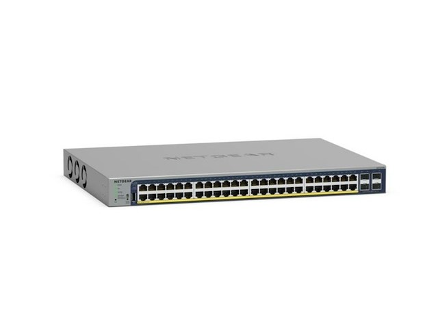 Netgear gs728tpv3 netwerkswitch poe+ 24poorten - afbeelding 3 van  4