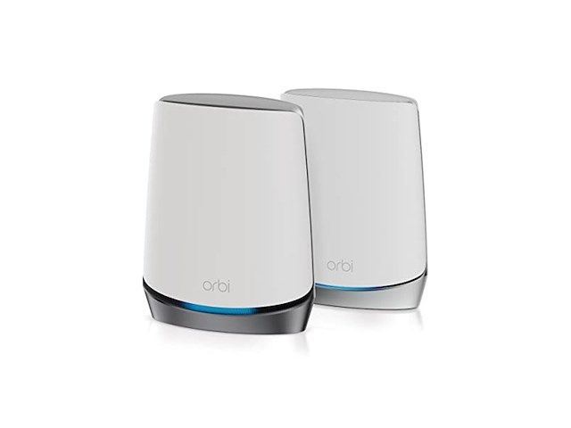Netgear nbk752 draadloze router gigabit ethernet triband (2.4 ghz / 5 ghz / 5 ghz) 5g grijs - afbeelding 1 van  3