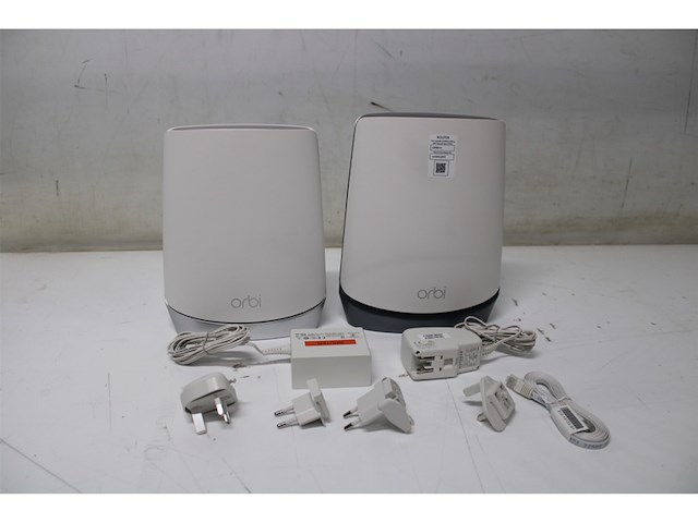 Netgear nbk752 draadloze router gigabit ethernet triband (2.4 ghz / 5 ghz / 5 ghz) 5g grijs - afbeelding 3 van  3