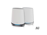 Netgear nbk752 draadloze router gigabit ethernet triband 5g grijs - afbeelding 1 van  3