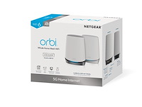 Netgear nbk752 draadloze router gigabit ethernet triband 5g grijs - afbeelding 2 van  3