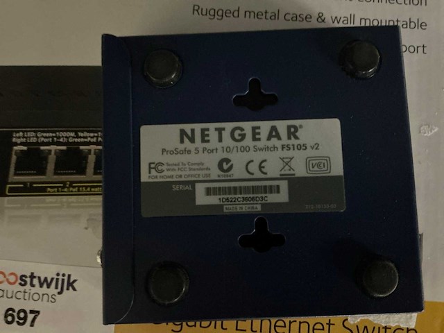 Netgear netwerk poe switch - afbeelding 3 van  3