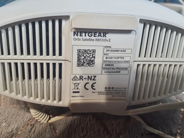 Netgear orbi mesh wifi-apparaten o.a. satelite & router rbr50v2 - 3 stuks - afbeelding 3 van  4
