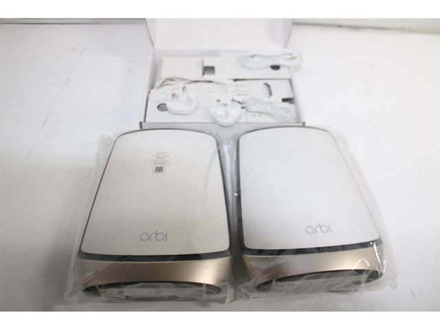 Netgear orbi rbk862s mesh wifi wifi versterker wifi 6 6000 mbps triband 2pack wit - afbeelding 5 van  5