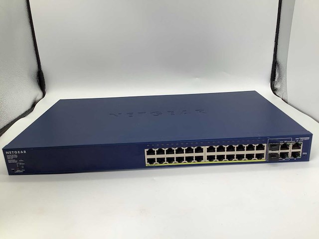 Netgear prosafe fs728tp v2 28 ports power over ethernet switch - afbeelding 2 van  6