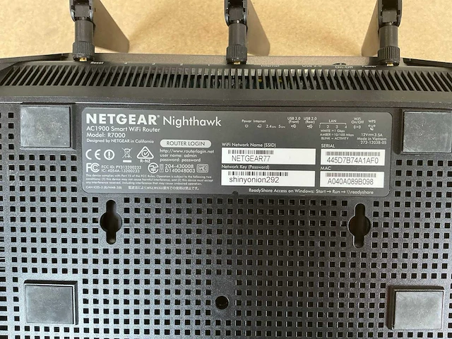 Netgear r7000 (ac1900) router - afbeelding 4 van  4