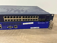 Netgear/lightning edge 19" switch (2x) - afbeelding 2 van  3