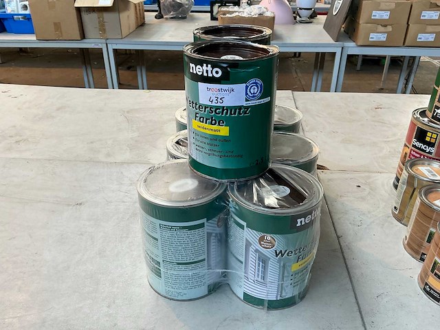 Netto weerbestendige verf 2,5l (8x) - afbeelding 1 van  4